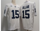 Penn State Nittany Lions #15 Drew Allar White Jersey