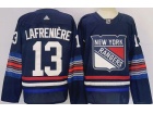 Adidas New York Rangers #13 Alexis Lafreniere 2024 Navy Blue Alternate Jersey