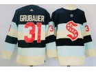 Seattle Kraken #31 Philipp Grubauer Deep Sea Blue 2024 NHL Winter Classic Jersey