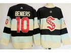 Seattle Kraken #10 Matty Beniers Deep Sea Blue 2024 NHL Winter Classic Jersey