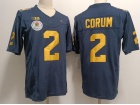 Michigan Wolverines #2 Blake Corum Blue with 2024 Rose Bowl Patch Limited Jersey