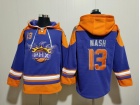 Phoenix Suns #13 Steve Nash Purple Hoodie