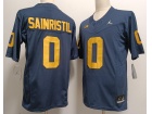 Michigan Wolverines #0 Mike Sainristil Blue Limited Jersey