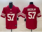 San Francisco 49ers #57 Dre Greenlaw Red New Style Limited Jersey