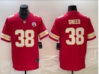 Kansas City Chiefs #38 Willie Snead Red Limited Jersey