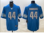 Detroit Lions #44 Malcolm Rodriguez Blue Limited Jersey