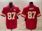 Kansas City Chiefs #87 Taylor Swift Red Limited Jersey