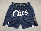 Los Angeles Clippers Blue 2024 City Throwback Shorts