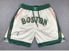 Boston Celtics White 2024 City Throwback Short