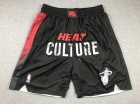 Miami Heat Black 2024 City Throwback Short