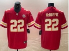 Kansas City Chiefs #22 Trent McDuffie Red Limited Jersey