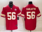 Kansas City Chiefs #56 George Karlaftis Red Limited Jersey