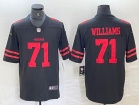 San Francisco 49ers #71 Trent Williams Black Limited Jersey