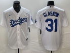 Los Angeles Dodgers #31 Tyler Glasnow White Cool Base Jersey