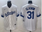 Los Angeles Dodgers #31 Tyler Glasnow White City Cool Base Jersey