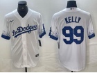 Los Angeles Dodgers #99 Joe Kelly White City Cool Base Jersey