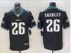 Philadelphia Eagles #26 Saquon Barkley Black Limited Jersey