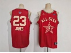 2024 All Star #23 Lebron James Red Jersey