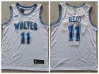 Minnesota Timberwolves #11 Naz Reid White Classic Jersey