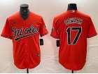 Baltimore Orioles #17 Colton Cowser Orange Cool Base Jersey