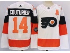 Adidas Philadelphia Flyers #14 Sean Couturier White 2024 Stadium Jersey