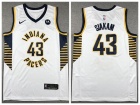 Nike Indiana Pacers #43 Pascal Siakam White Jersey