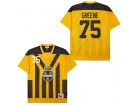 Pittsburgh Steelers #75 Joe Greene 1993 Yellow Throwback Jersey