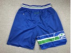 Seattle Seahawks Blue Throwback Just Don Shorts