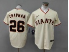 San Francisco Giants #26 Matt Chapman Cream Cool Base Jersey