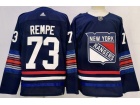 Adidas New York Rangers #73 Matt Rempe Navy Blue 2024 Alternate Jersey