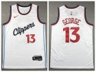 Los Angeles Clippers #13 Paul George White 2024 Jersey