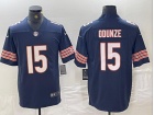 Chicago Bears #15 Rome Odunze Blue Vapor Limited Jersey