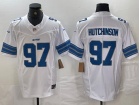 Detroit Lions #97 Aidan Hutchinson White Vapor F.U.S.E. Limited Jersey