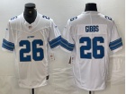 Detroit Lions #26 Jahmyr Gibbs White Vapor F.U.S.E. Limited Jersey