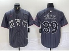 New York Mets #39 Edwin Diaz Black 2024 City Connect Jerseys