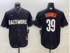 Baltimore Orioles #39 Corbin Burnes Black City Connect Cool Base Jersey