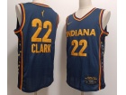 Indiana Fever #22 Caitlin Clark Navy Blue Jersey