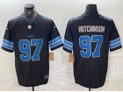 Detroit Lions #97 Aidan Hutchinson Black Vapor F.U.S.E. Limited Jersey