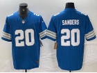 Detroit Lions #20 Barry Sanders Blue Vapor F.U.S.E. Limited Jersey