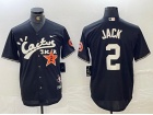 Houston Astros #2 Jack Black Cactus Jack HBCU Classic Jersey