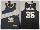 Phoenix Suns #35 Kevin Durant 2024 Black Golden Jersey