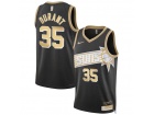 Phoenix Suns #35 Kevin Durant 2024 Black Golden Jersey