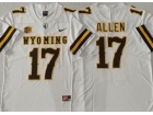 University of Wyoming #17 Josh Allen White Limited Jersey