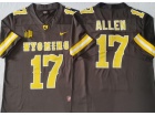 University of Wyoming #17 Josh Allen Brown Limited Jersey