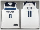 Minnesota Timberwolves #11 Naz Reid White Jersey