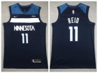 Minnesota Timberwolves #11 Naz Reid Navy Blue Jersey