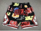 Chicago Bulls Black Graffiti Short