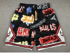 Chicago Bulls Black Graffiti Short