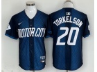 Detroit Tigers #20 Spencer Torkelson Blue 2024 City Connect Jersey