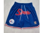 Philadelphia Sixers Blue Throwback Short